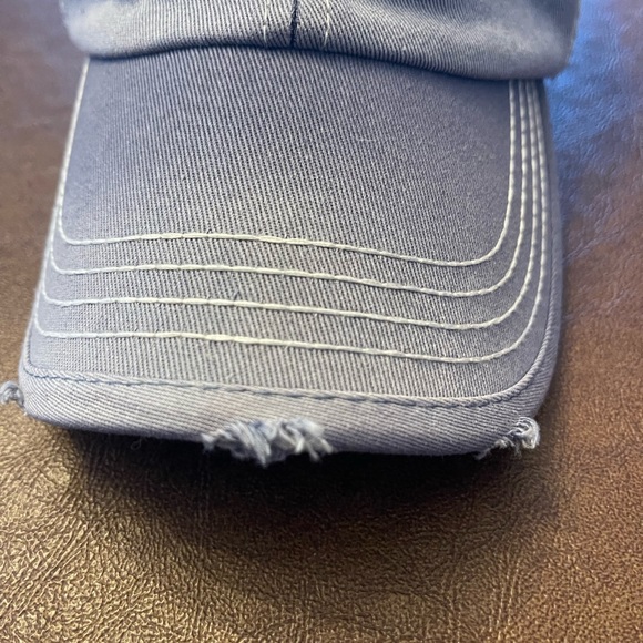 Hard Rock Hotel Guitar Company Distressed Cap Hat Women’s Unisex Blue - Picture 2 of 6